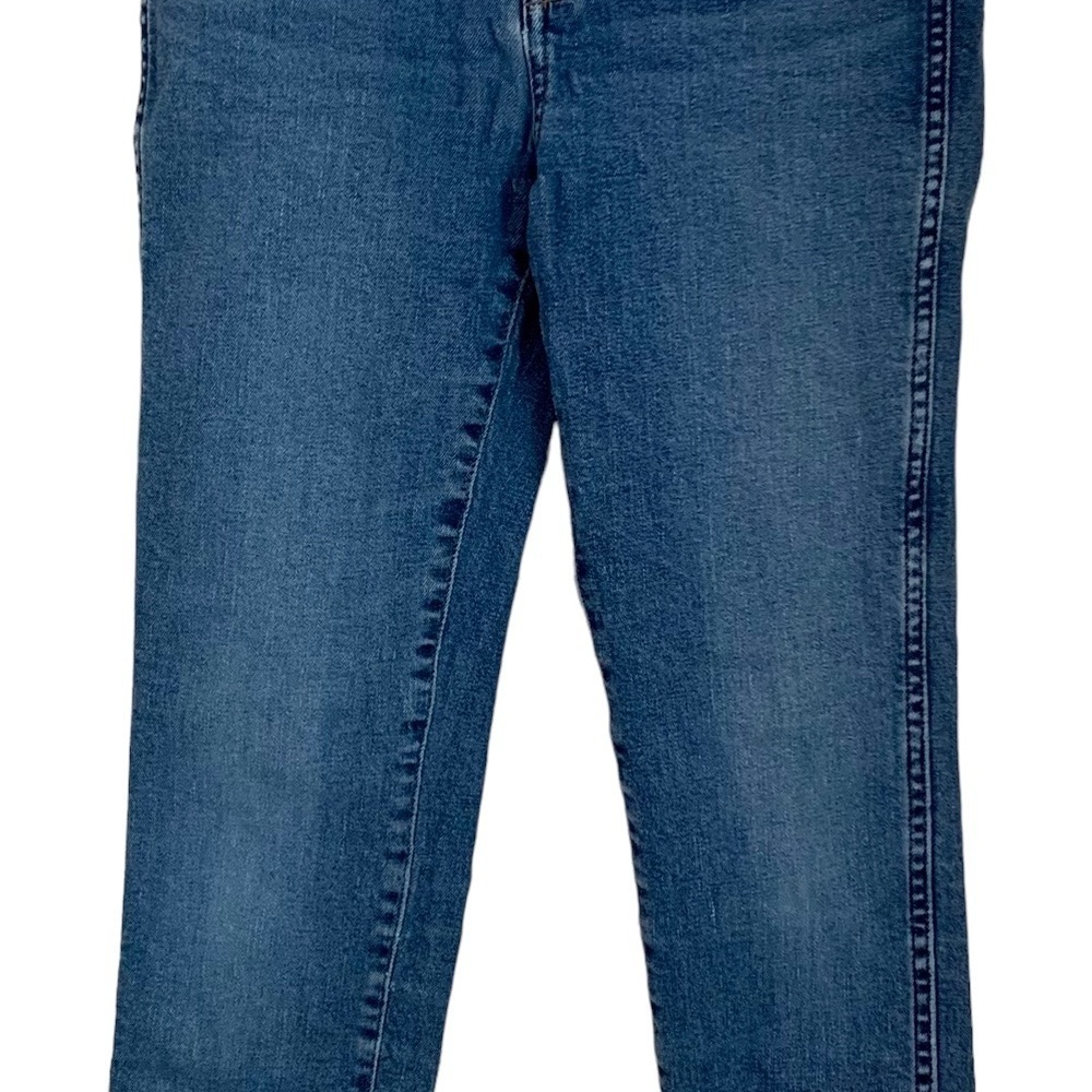 Madewell 10" High-Rise Skinny Jeans in Mackey Wash: Button-Front Edition size 26 - Picture 3 of 8